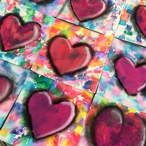 valentine's day inspired art
